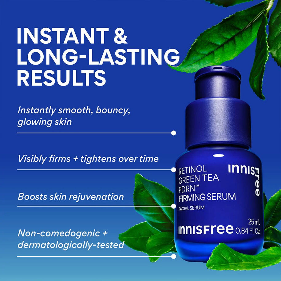 Innisfree Retinol Green Tea PDRN™ Firming Serum 25ml