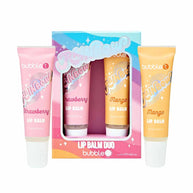 Bubble T Rainbow Lip Balm Strawberry & Mango Duo