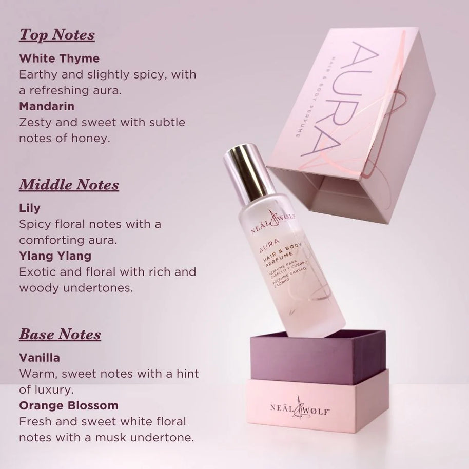 Neal & Wolf Aura Haar- und Körperduft, 50 ml
