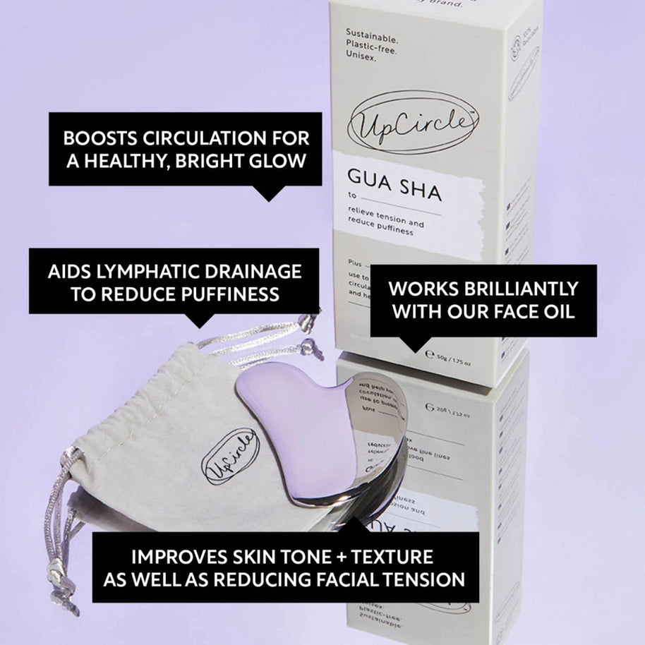 UpCircle Gua Sha Metal Facial Massage Tool