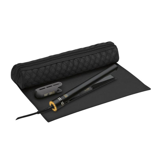 Hot Tools Evolve 25mm Titanium Straightener Black Gold Edition