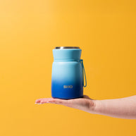 SHO Insulated Reusable Food Flask 530ml - Deux Blue