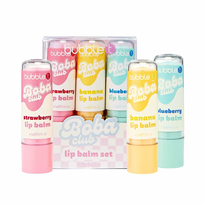 Bubble T Boba Tea Lip Balm Set