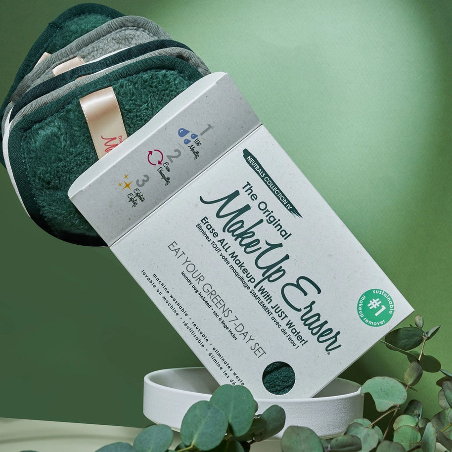 MakeUp Eraser Earthy Greens 7-Day Set