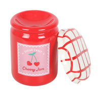 Cherry Jam Jar Oil Burner & Wax Warmer
