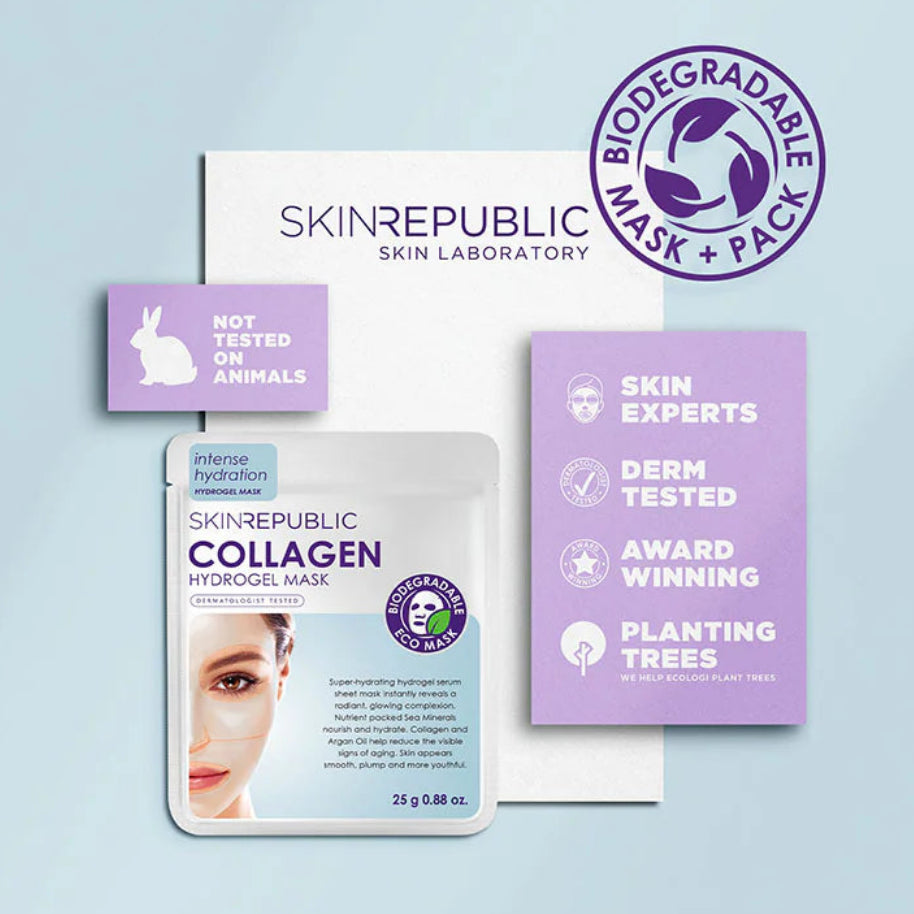 Skin Republic Collagen Hydrogel Face Sheet Mask