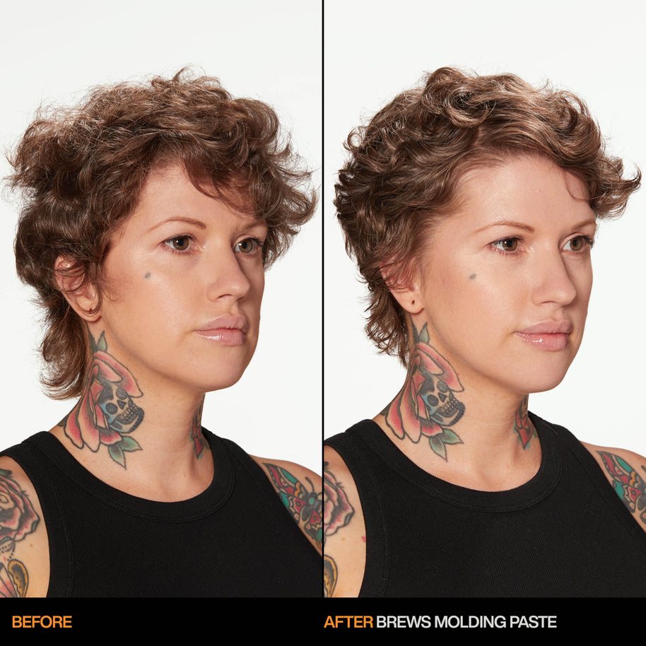 Redken Brews – Work Hard – Formpaste für Herren, 150 ml