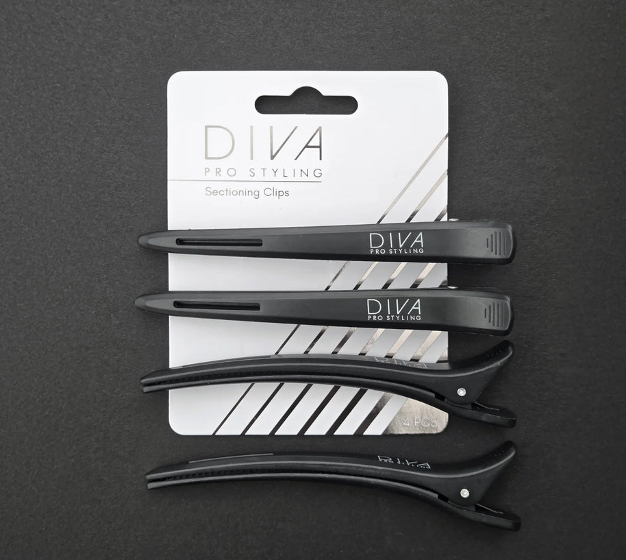 Diva Sectioning Hair Clips