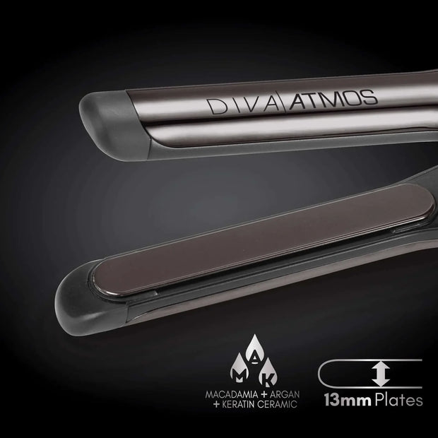 Diva Atmos Professional Straightener Super Slim 13mm