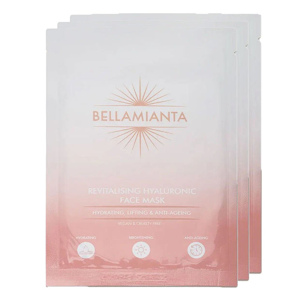 Bellamianta Hyaluronic Face Mask - 3 Pack