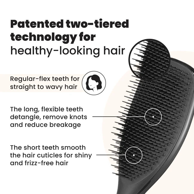 Tangle Teezer Black Gloss Large Detangler