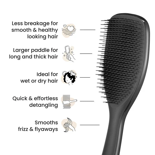 Tangle Teezer Black Gloss Large Detangler