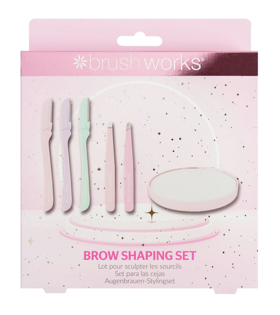 Brushworks Brow Shaping Set