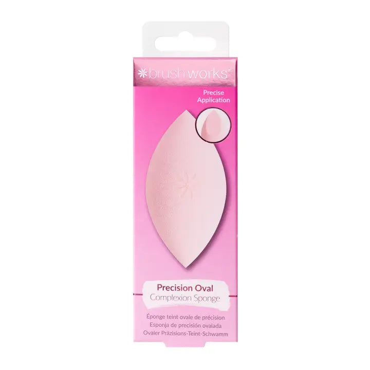Brushworks Precision Oval Complexion Sponge