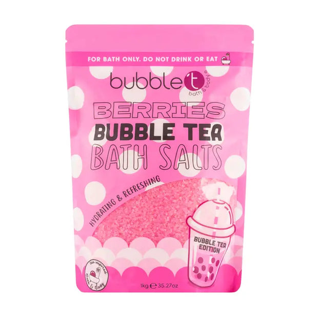 Bubble T Berries Bath Salts 1Kg