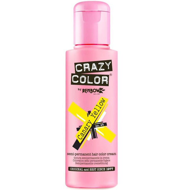 Crazy Color Canary Yellow 100ml