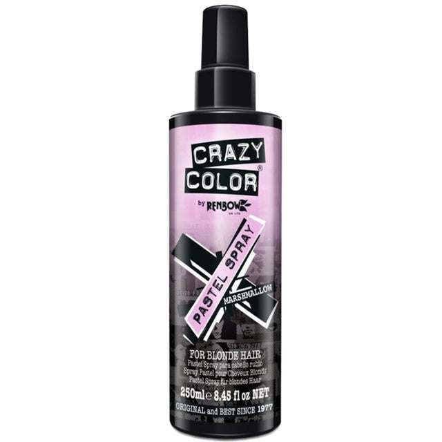 Crazy Color Temporary Pastel Spray Marshmallow Hair Dye 250ml