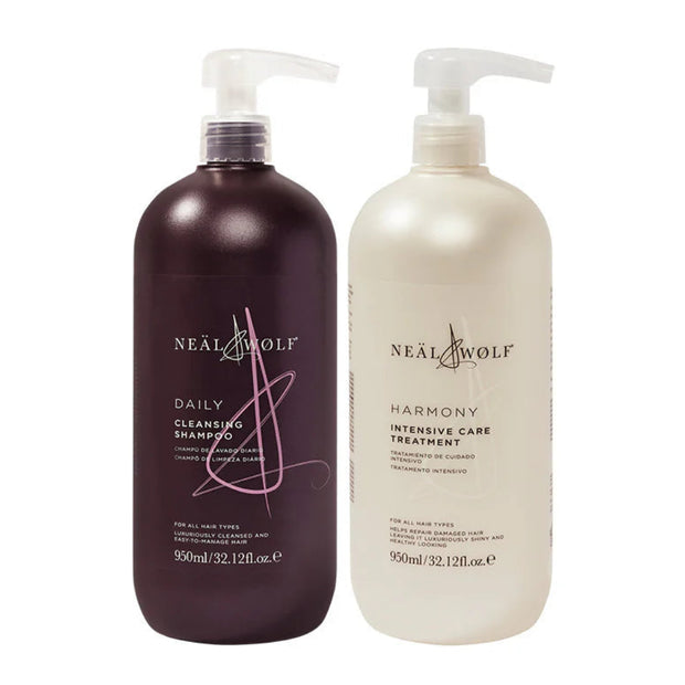 Neal &amp; Wolf Clean &amp; Treat Ritual Shampoo &amp; Harmony Behandlungsduo