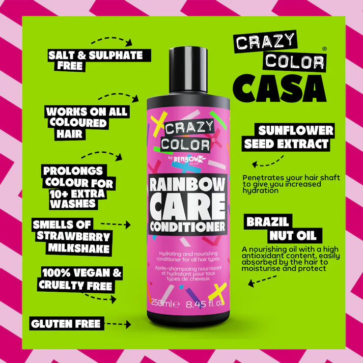 Crazy Color Rainbow Care Conditioner 250ml