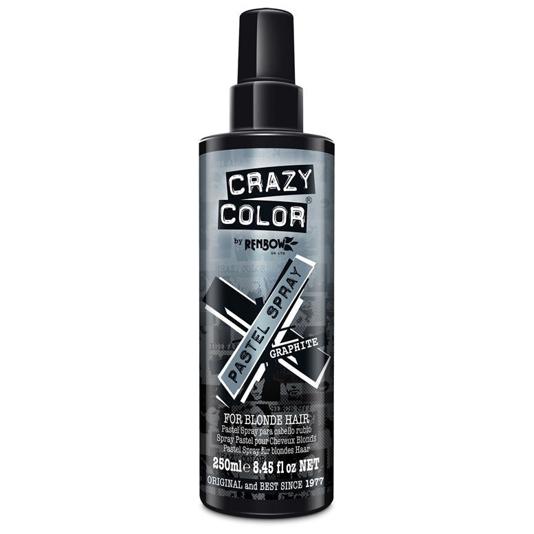 Crazy Color Graphite Pastel Spray Temporary Hair Dye 250ml