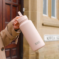 SHO Guzzler Water Bottle 950ml - Dusty Rose
