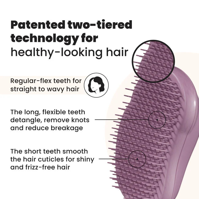 Tangle Teezer Earthy Purple Plant Based Detangling Hairbrush