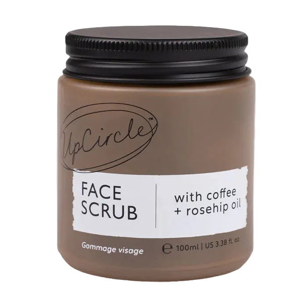 UpCircle Coffee + Rosehip Face Scrub Exfoliator 100ml