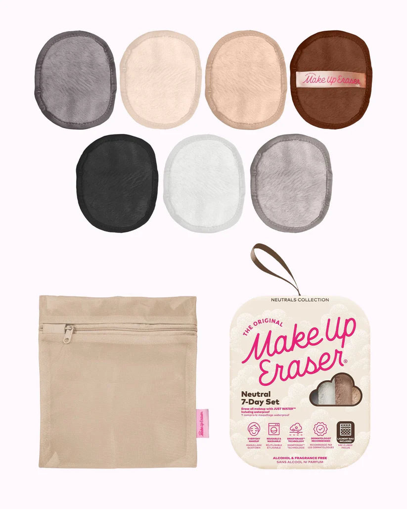 MakeUp Eraser Warm Neutral 7-Day Set