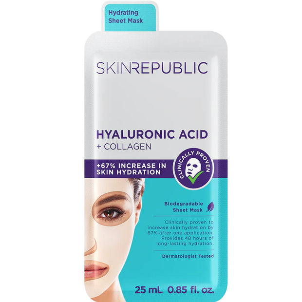 Skin Republic Hyaluronic Acid + Collagen Face 25ml