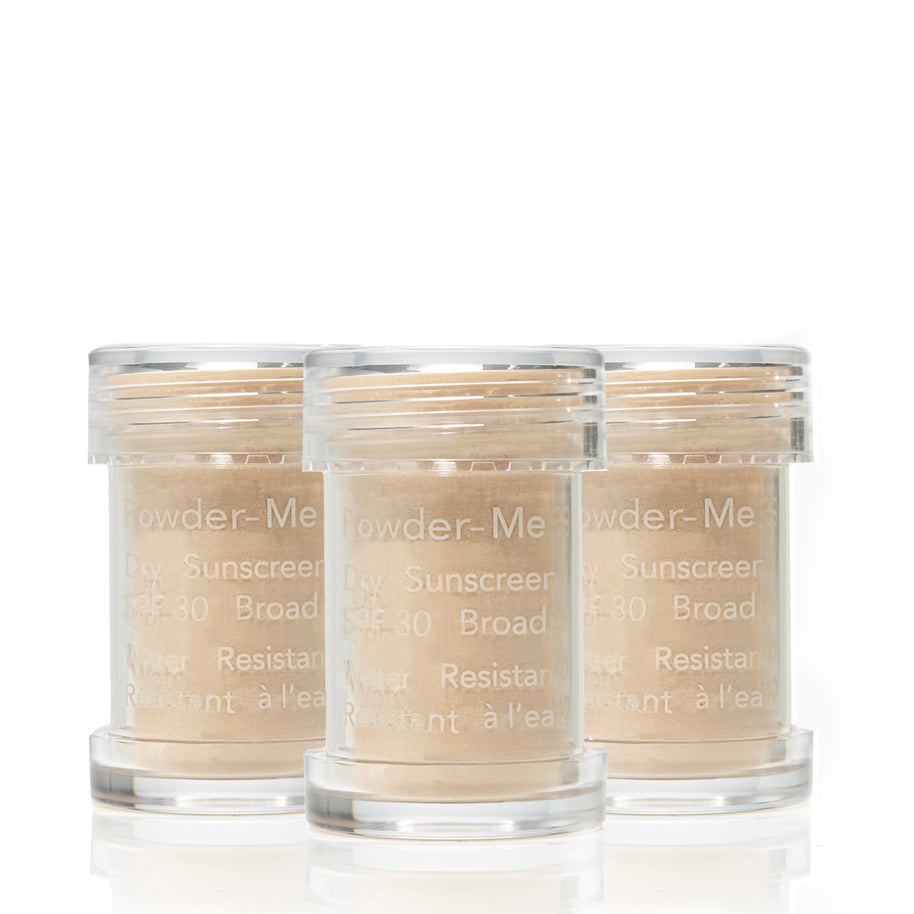 Jane Iredale Powder-Me SPF® 30 Trocken-Sonnenschutz Nachfüllpackung 3er-Pack