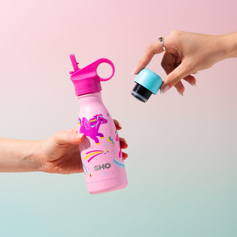 SHO Kids Insulated Water Bottle 260ml - Unicorn