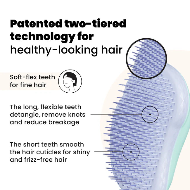 Tangle Teezer Mint Violet Detangling Hairbrush