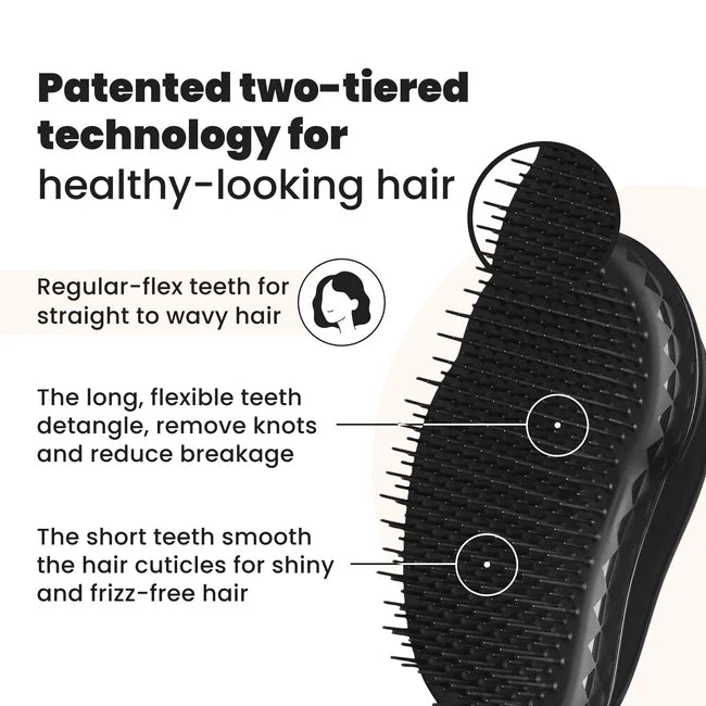 Tangle Teezer Panther Black Detangling Hairbrush
