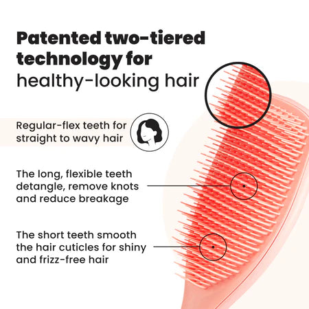 Tangle Teezer Peach Glow Large Detangler
