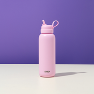 SHO Newt Insulated Water Bottle 500ml - Peony