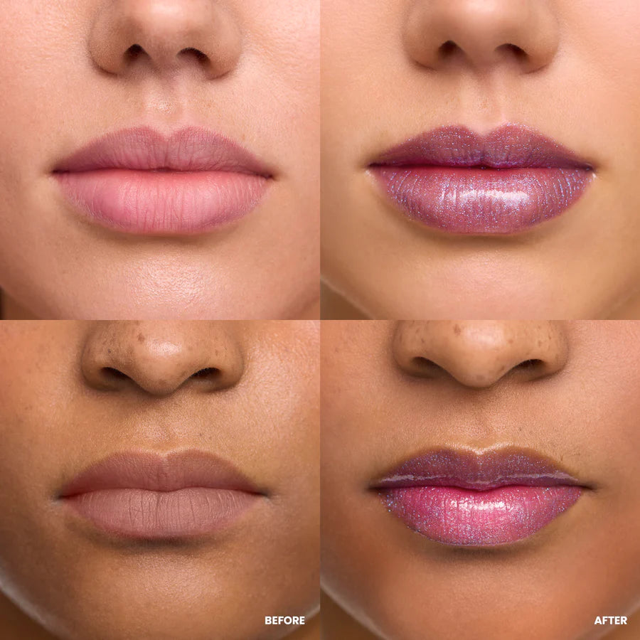 Wonderskin Blue Glitter Top Gloss 4ml