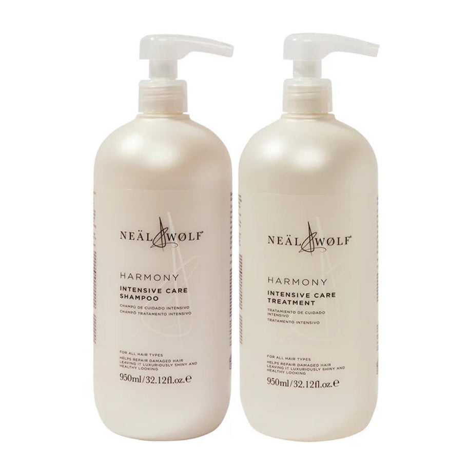 Neal & Wolf Harmony Repair Replenish Shampoo & Treatment 950ml Duo