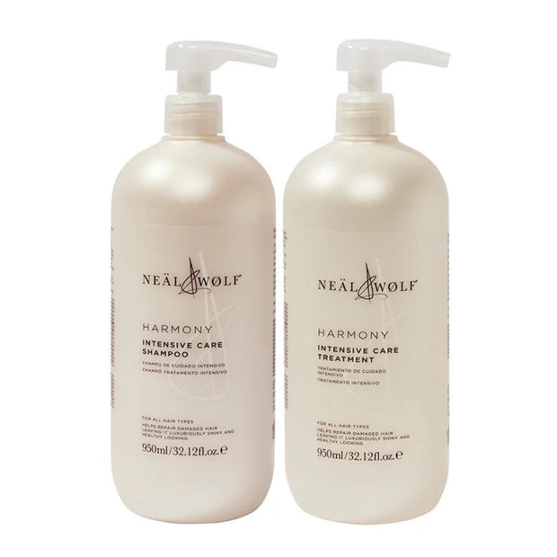 Neal & Wolf Harmony Repair Replenish Shampoo & Treatment 950ml Duo