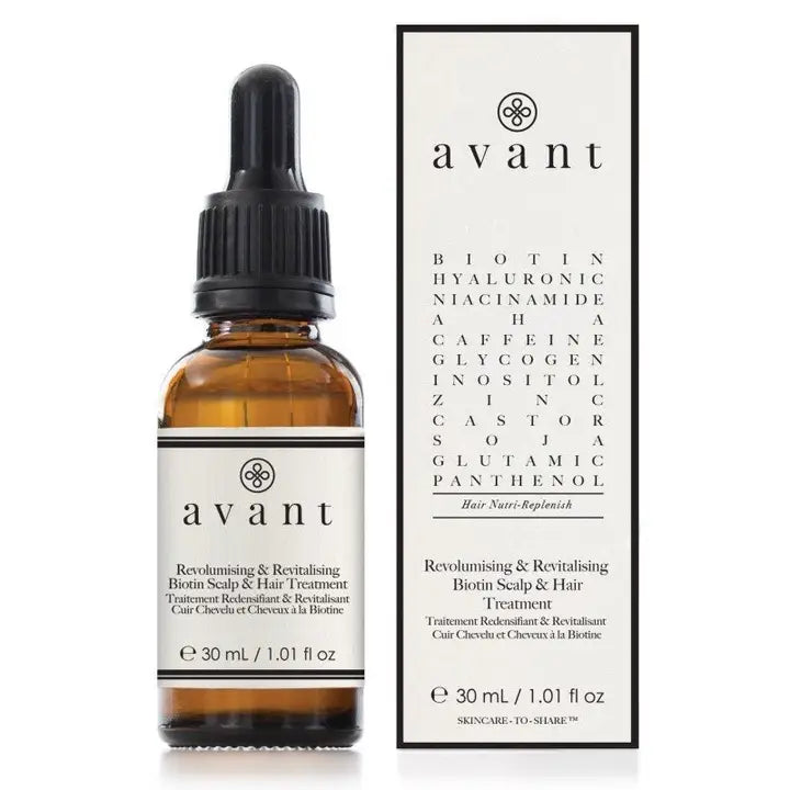 Avant Revolumising & Revitalising Biotin Scalp & Hair Treatment 30ml