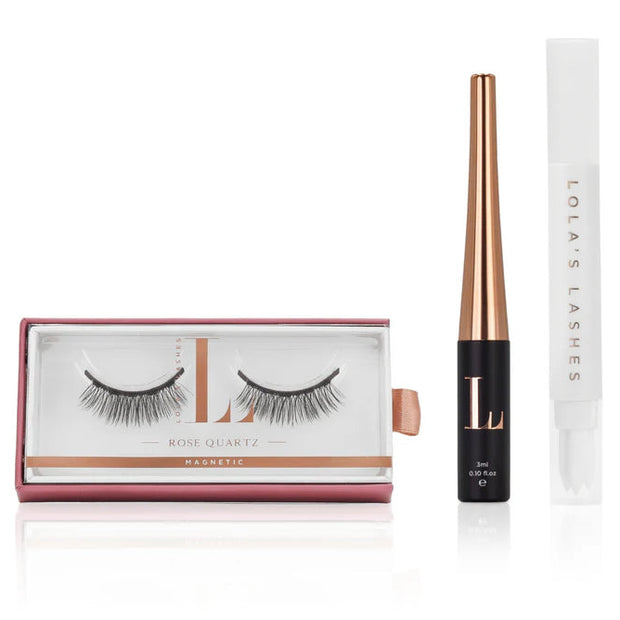 Lola's Lashes Rose Quartz Hybrid Magnetic Starter Kit