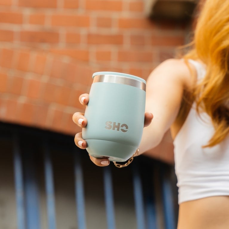 SHO Pacto Insulated Drinks Tumbler 360ml - Arctic Mist