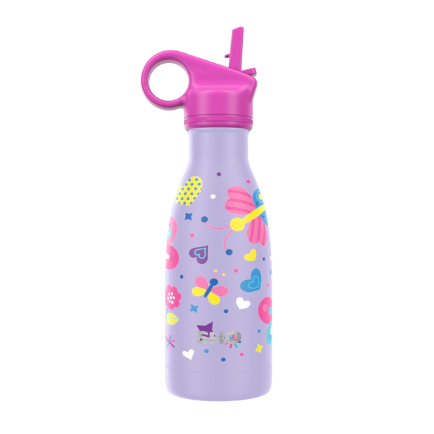 SHO Kids Insulated Water Bottle 260ml - Butterfly Dance
