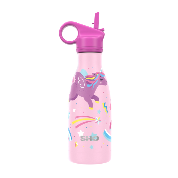 SHO Kids Insulated Water Bottle 260ml - Unicorn