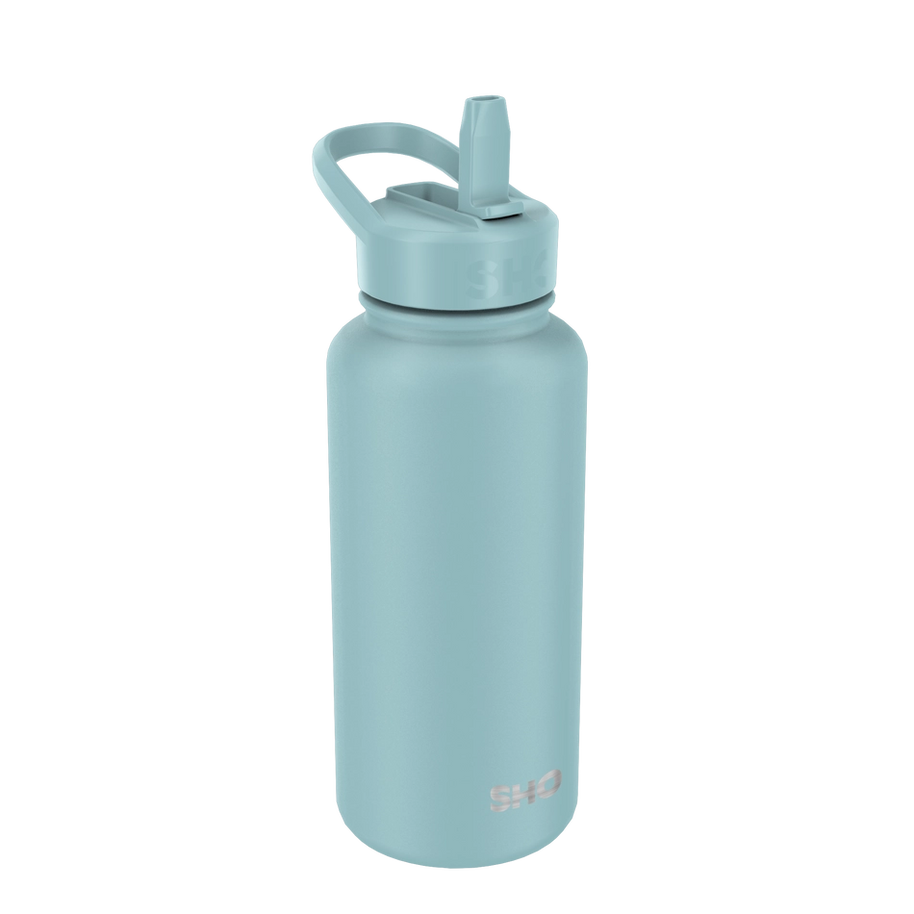 SHO Guzzler Water Bottle 950ml - Arctic Mist