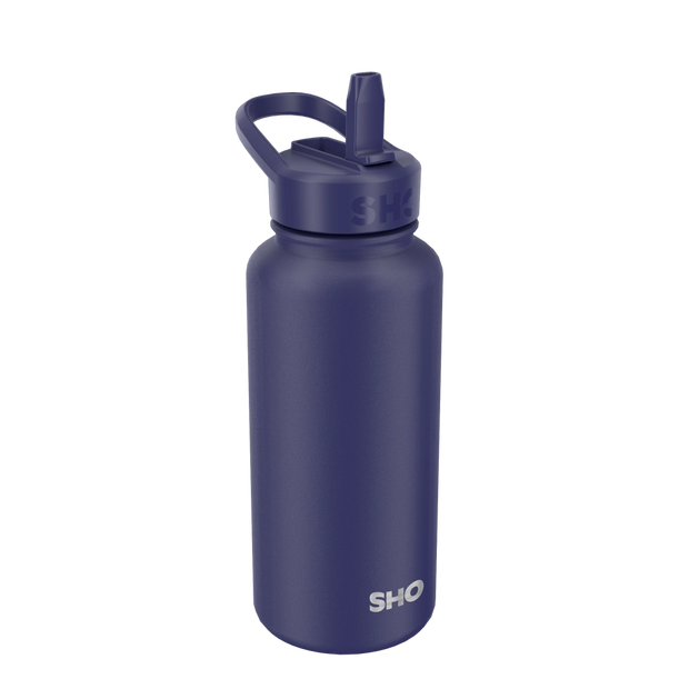 SHO Guzzler Water Bottle 950ml - Midnight Blue