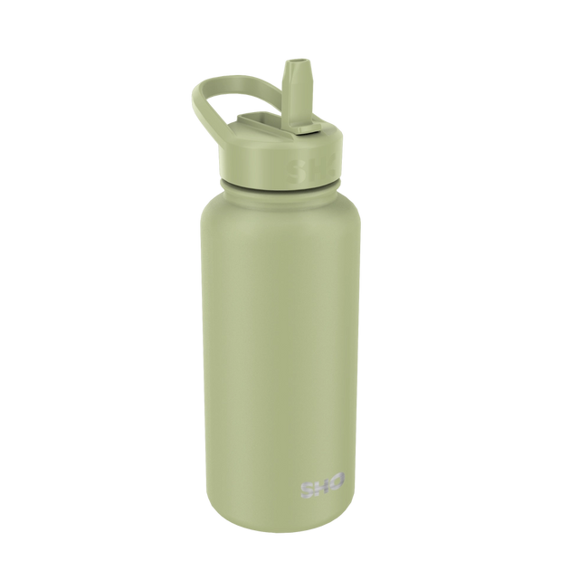 SHO Guzzler Water Bottle 950ml - Sage