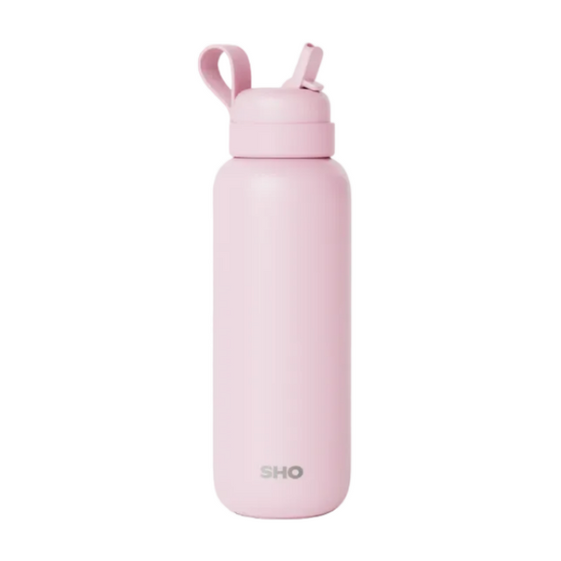 SHO Newt Insulated Water Bottle 500ml - Peony
