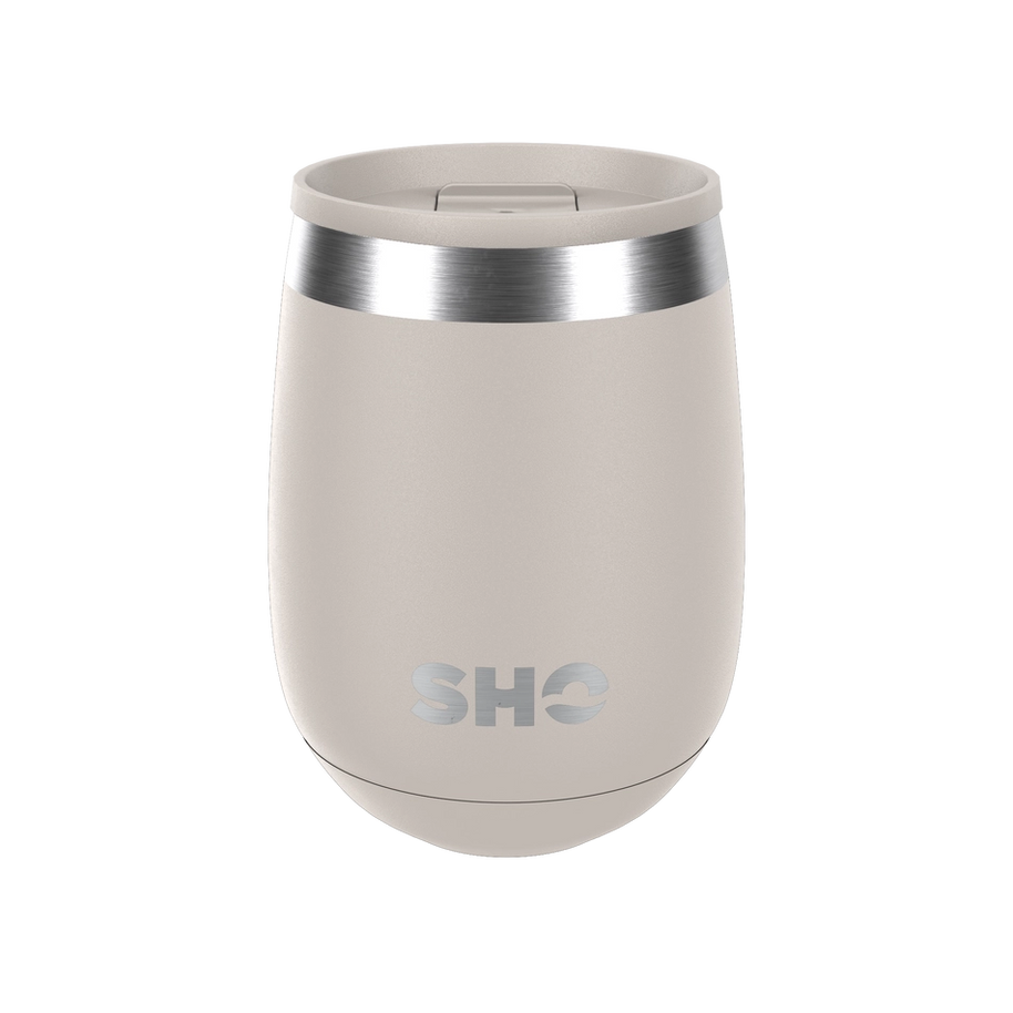 SHO Pacto Insulated Drinks Tumbler 360ml - Soft Taupe