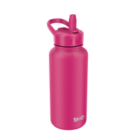 SHO Guzzler Water Bottle 950ml - Raspberry