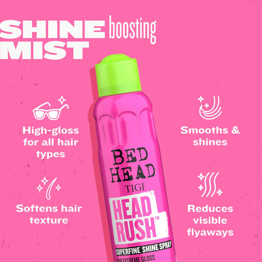 TIGI Bed Head Headrush Superfine Shine Spray 200ml